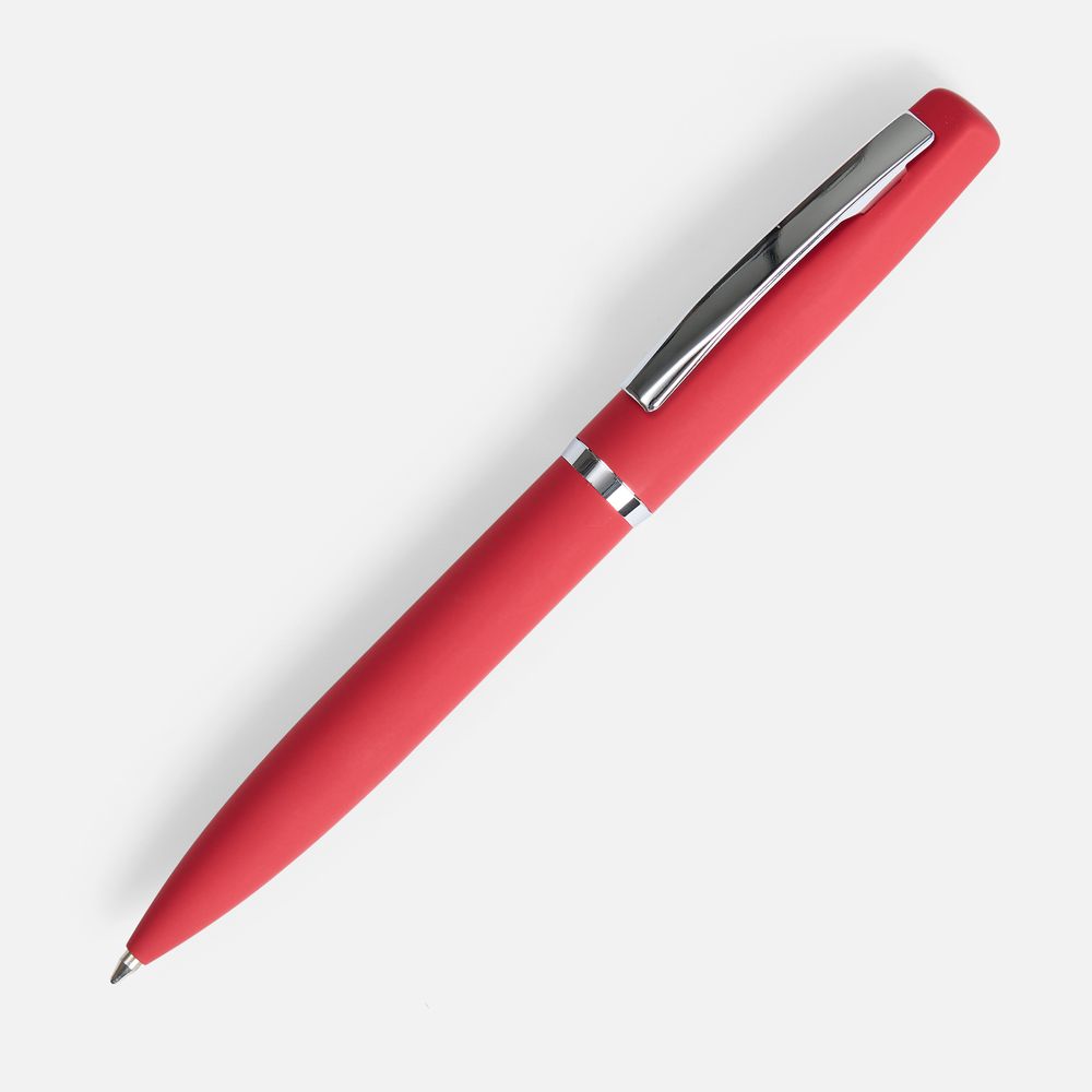 картинка Ручка шариковая Bolt Soft Touch, красная от магазина Одежда+