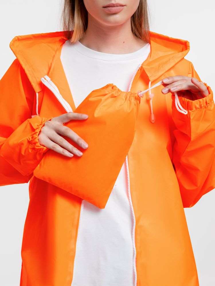 картинка Дождевик Rainman Zip, оранжевый неон от магазина Одежда+