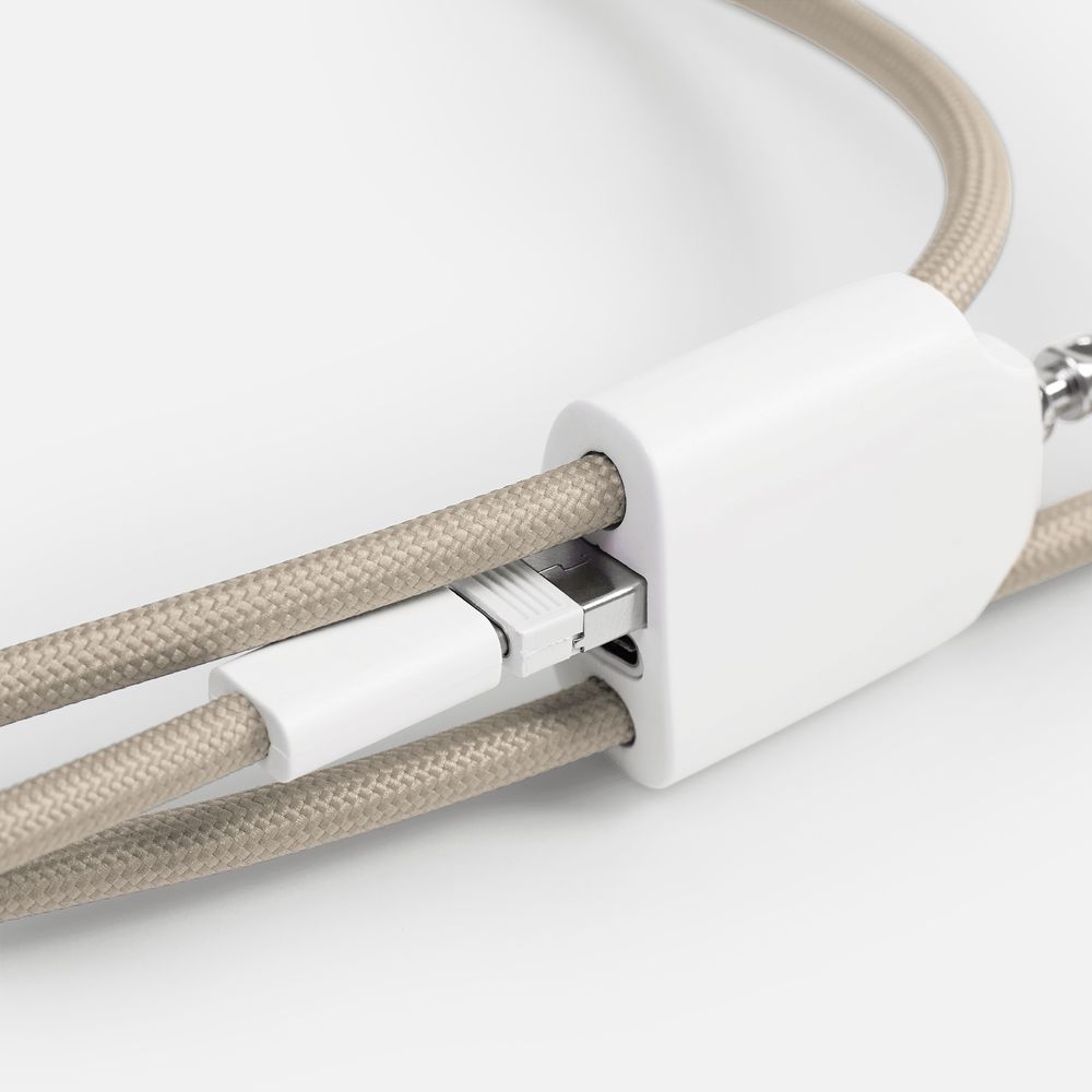 картинка Кабель-ланьярд energyFlex Pro, серый от магазина Одежда+