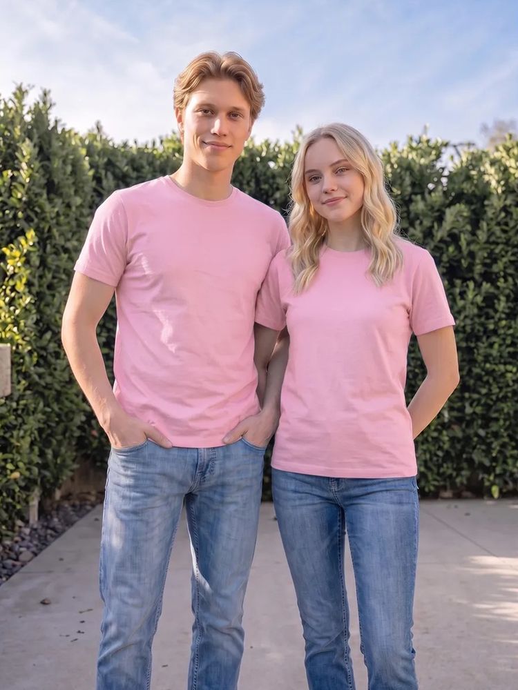 картинка Футболка Premium, розовая от магазина Одежда+