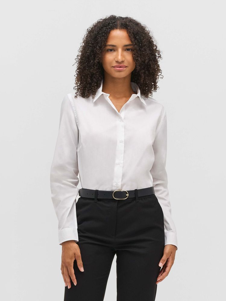 картинка Рубашка женская Bailey Women, белая от магазина Одежда+