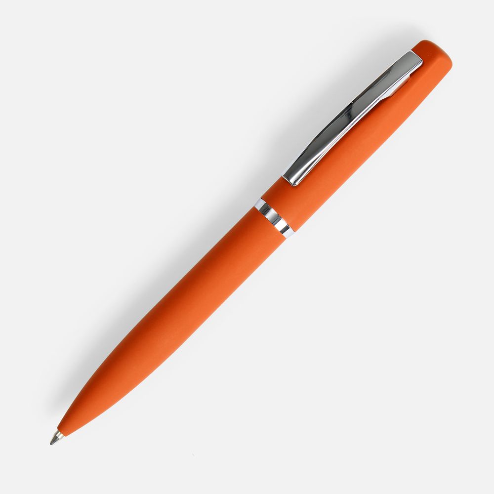 картинка Ручка шариковая Bolt Soft Touch, оранжевая от магазина Одежда+