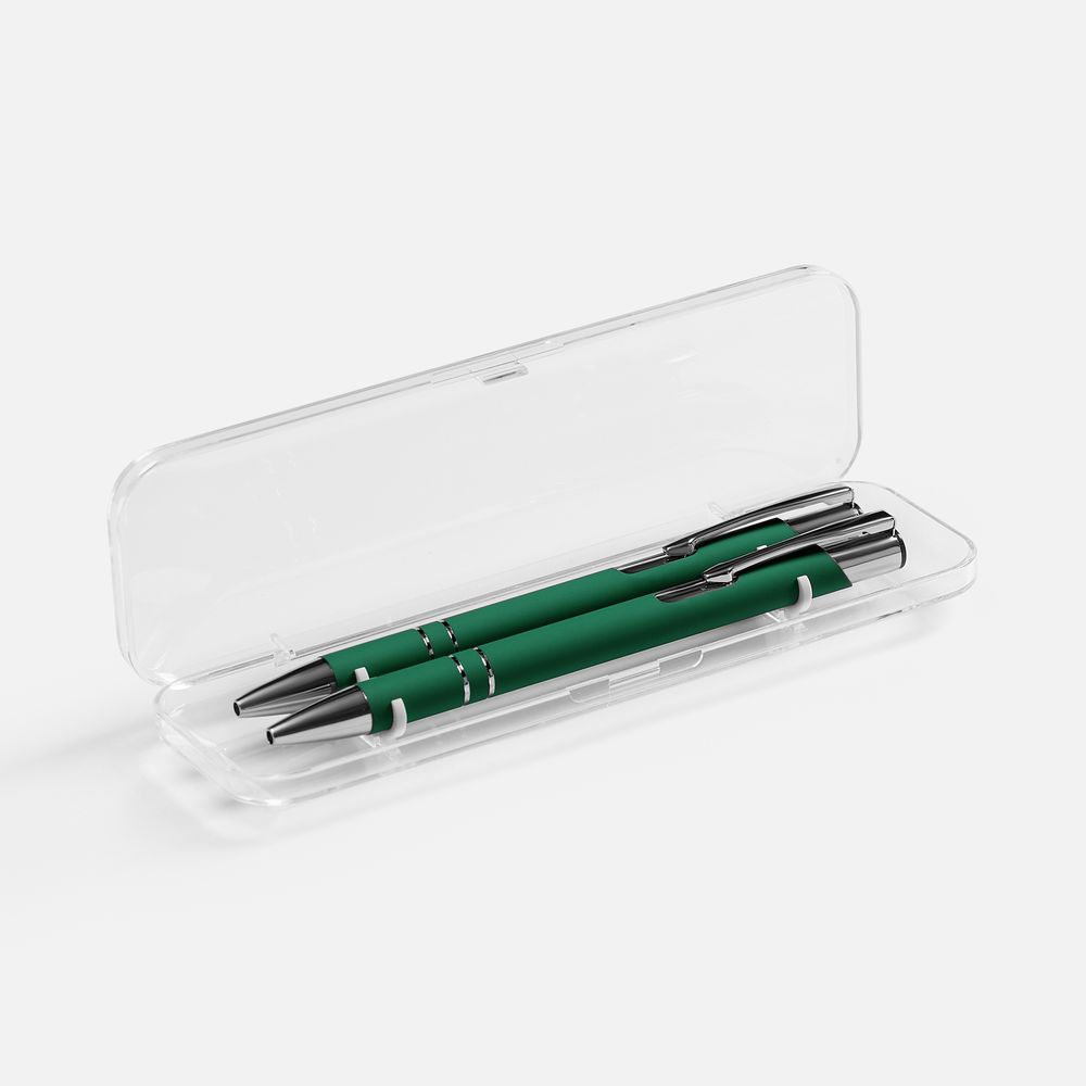 картинка Набор из 2 ручек Keskus Soft Touch, зеленый от магазина Одежда+