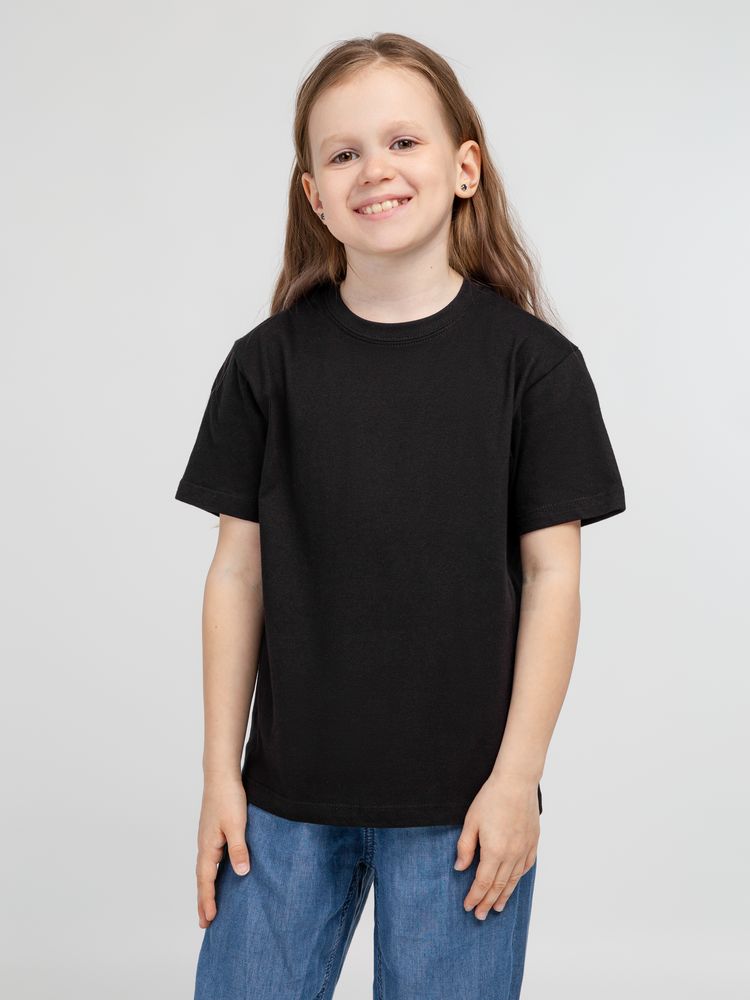 картинка Футболка детская Regent Kids 150, черная от магазина Одежда+