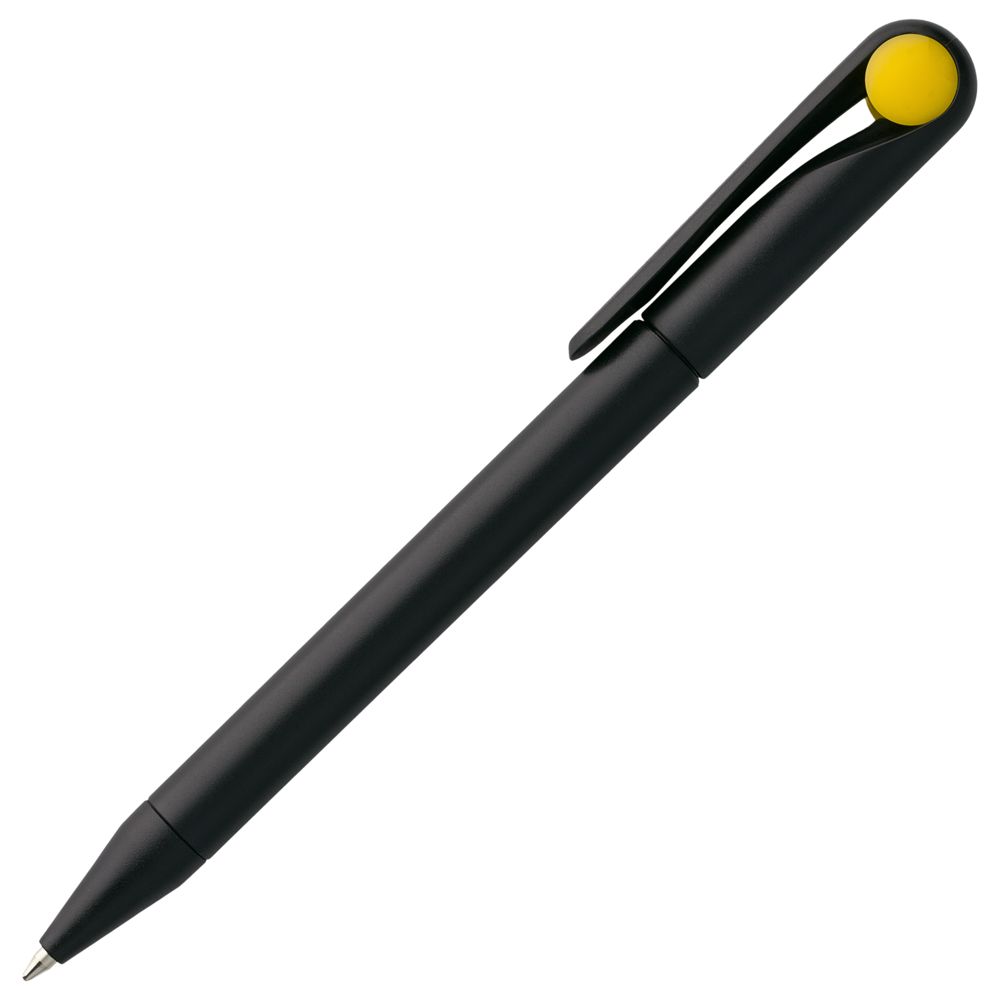картинка Ручка шариковая Prodir DS1 TMM Dot, черная с желтым от магазина Одежда+