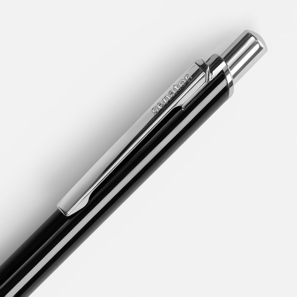 картинка Ручка шариковая Arvent Glossy, черная от магазина Одежда+