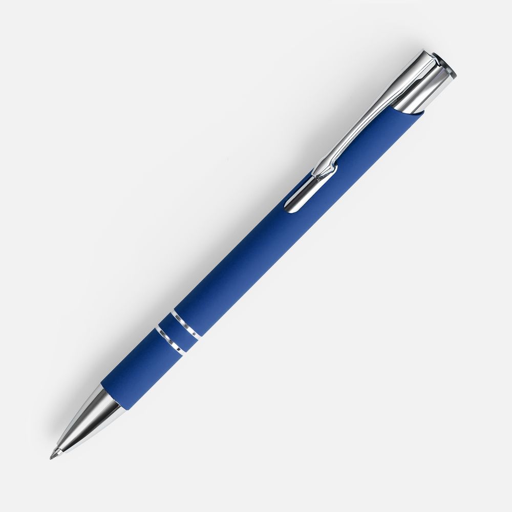 картинка Ручка шариковая Keskus Soft Touch в футляре, синяя от магазина Одежда+