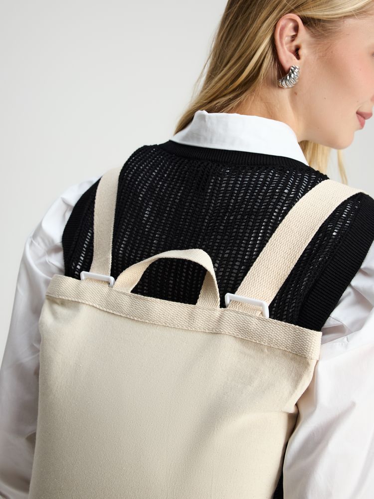 картинка Рюкзак холщовый Discovery Bag, неокрашенный от магазина Одежда+