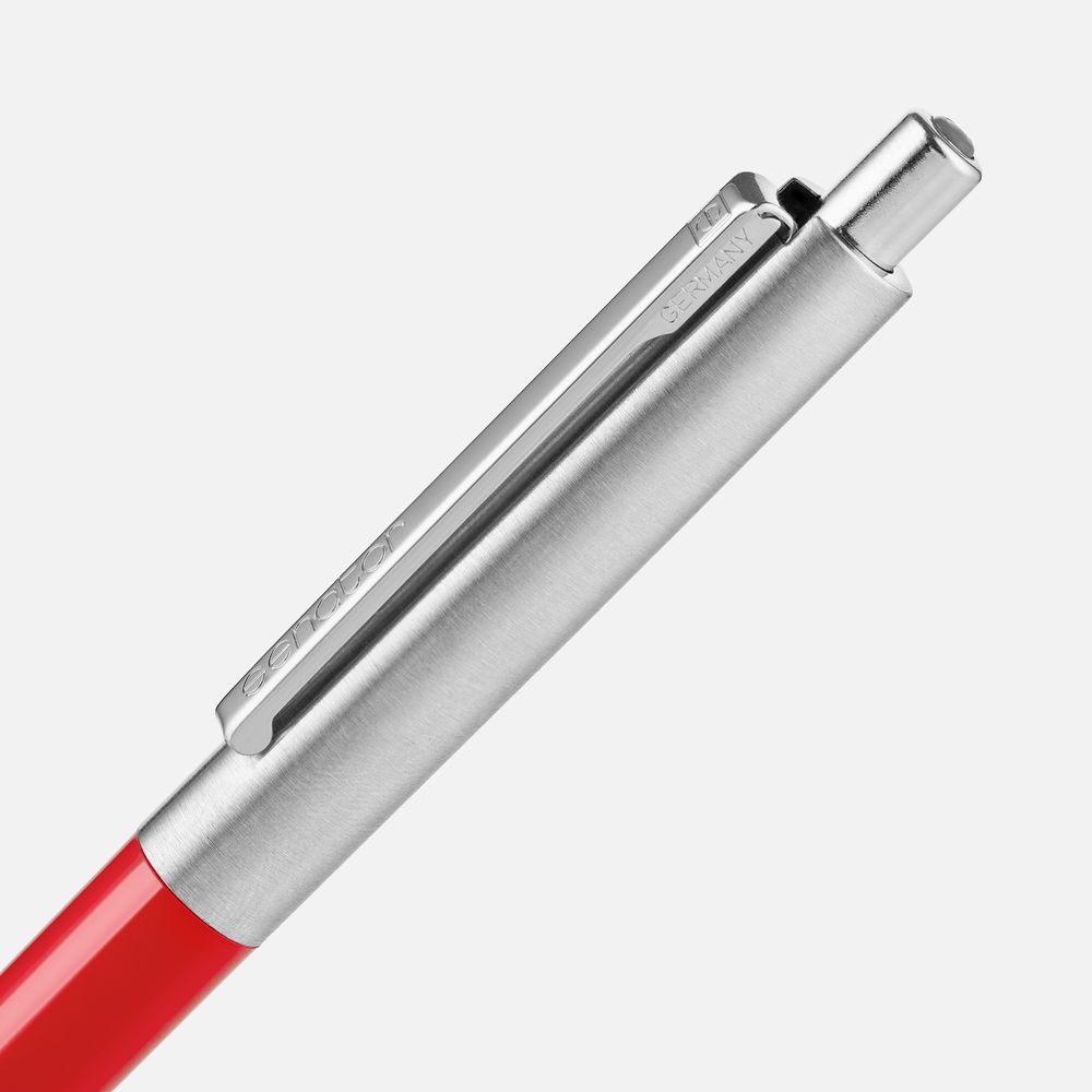 картинка Ручка шариковая Senator Point Metal, ver.2, красная от магазина Одежда+