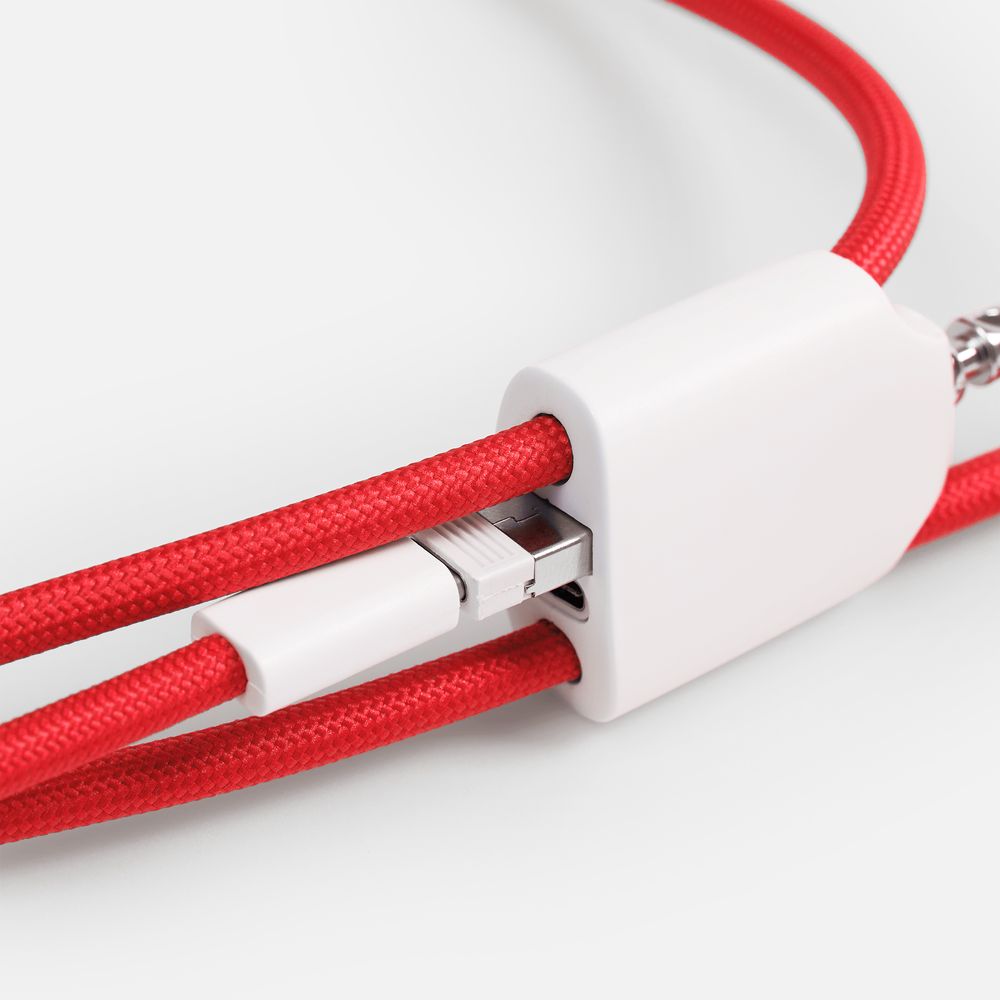 картинка Кабель-ланьярд energyFlex Pro, красный от магазина Одежда+