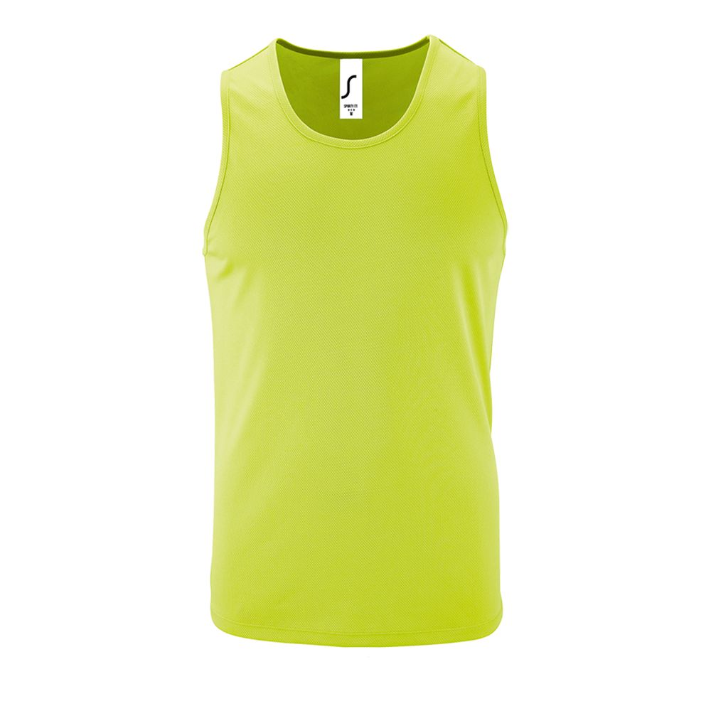 картинка Майка мужская Sporty TT Men, зеленое яблоко от магазина Одежда+