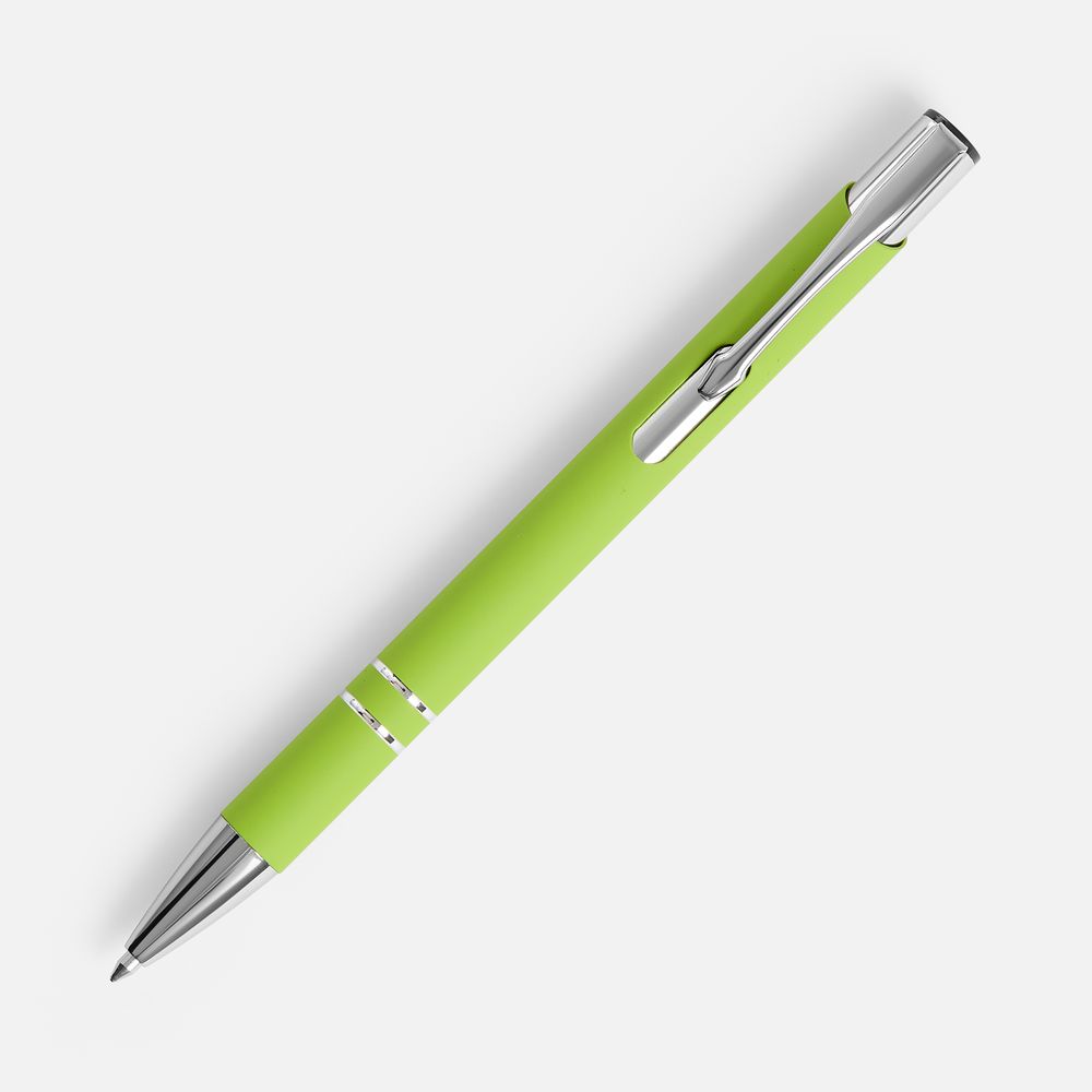 картинка Ручка шариковая Keskus Soft Touch, зеленое яблоко от магазина Одежда+