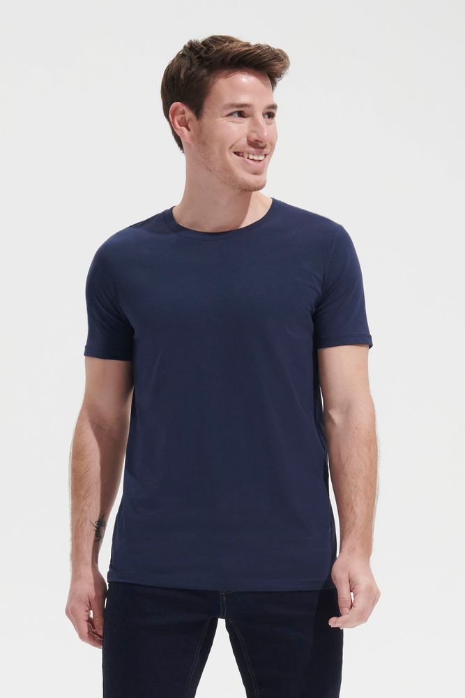 картинка Футболка мужская Millenium Stretch Men, белая от магазина Одежда+