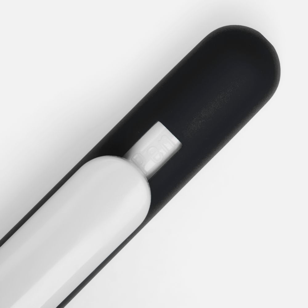 картинка Ручка шариковая Swiper Soft Touch, черная с белым от магазина Одежда+