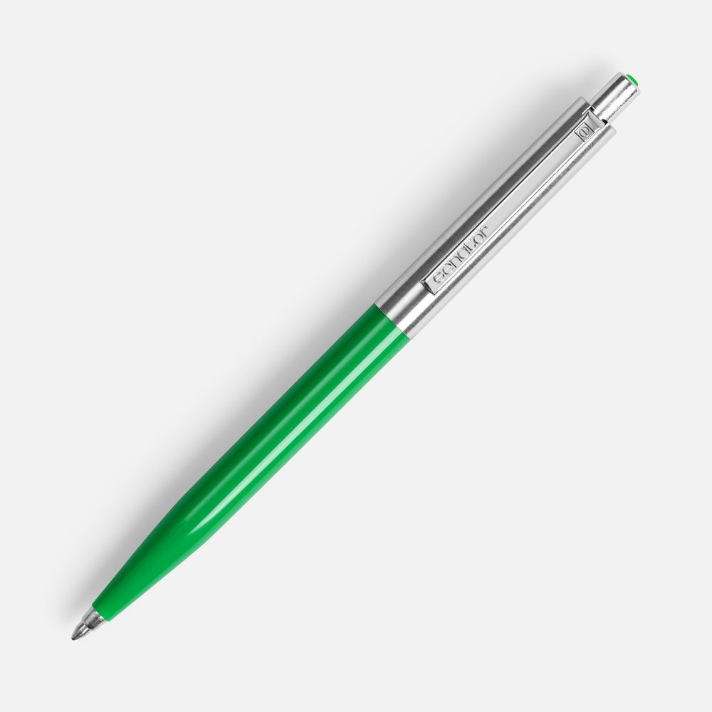 картинка Ручка шариковая Senator Point Metal, ver.2, зеленая от магазина Одежда+