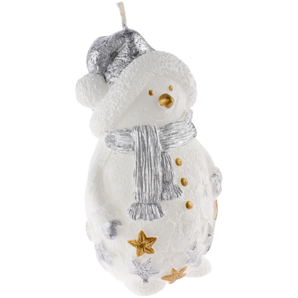 картинка Свеча Christmas Twinkle, снеговик от магазина Одежда+