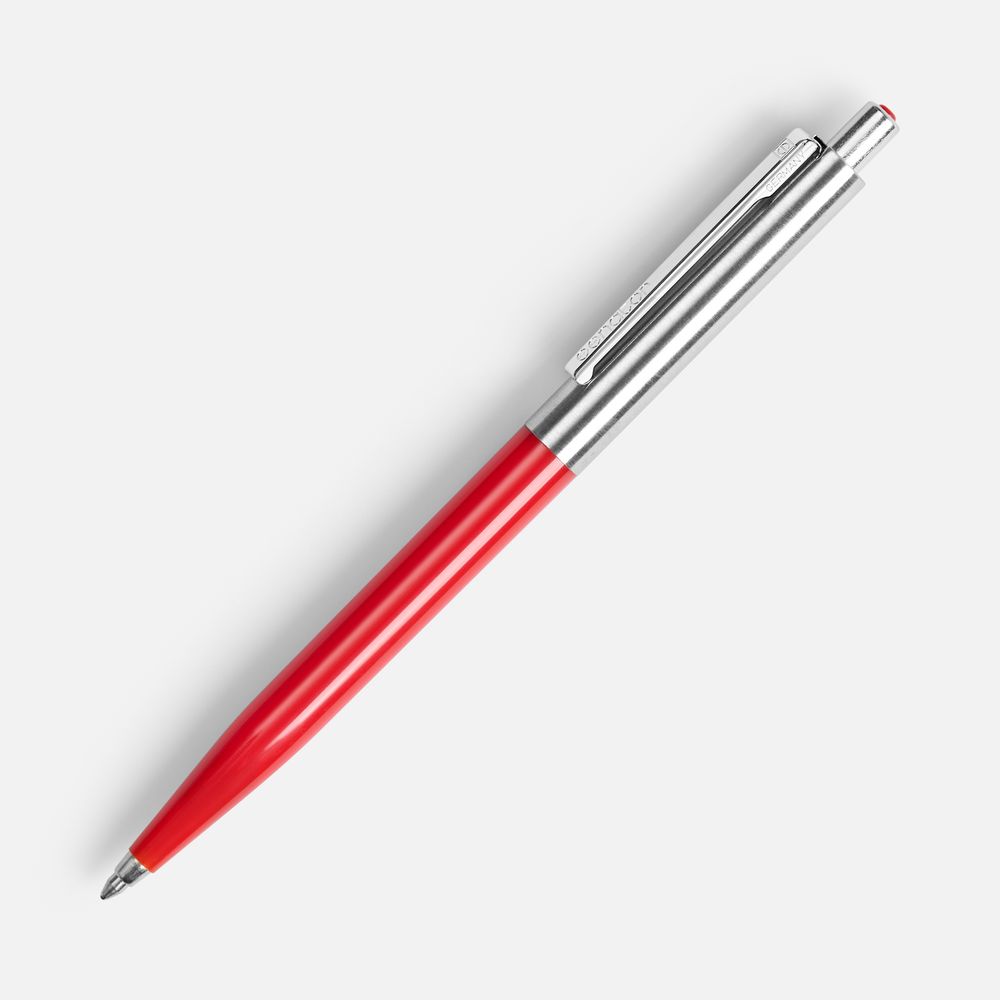 картинка Ручка шариковая Senator Point Metal, ver.2, красная от магазина Одежда+