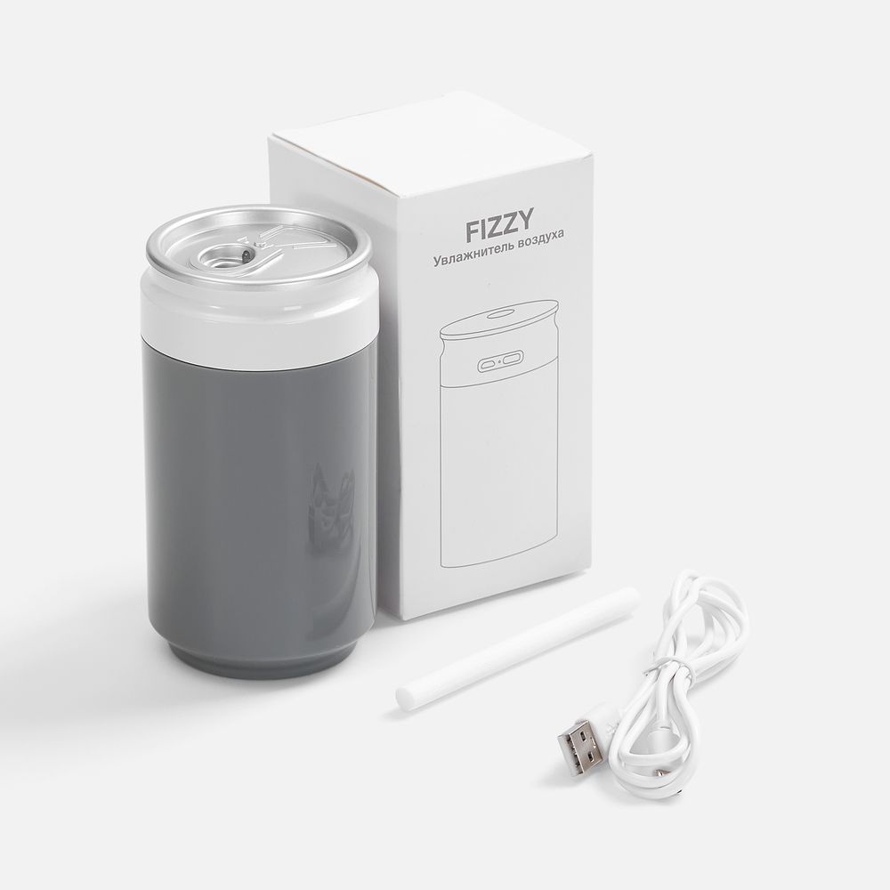 картинка Настольный увлажнитель Fizzy, серый с белым от магазина Одежда+