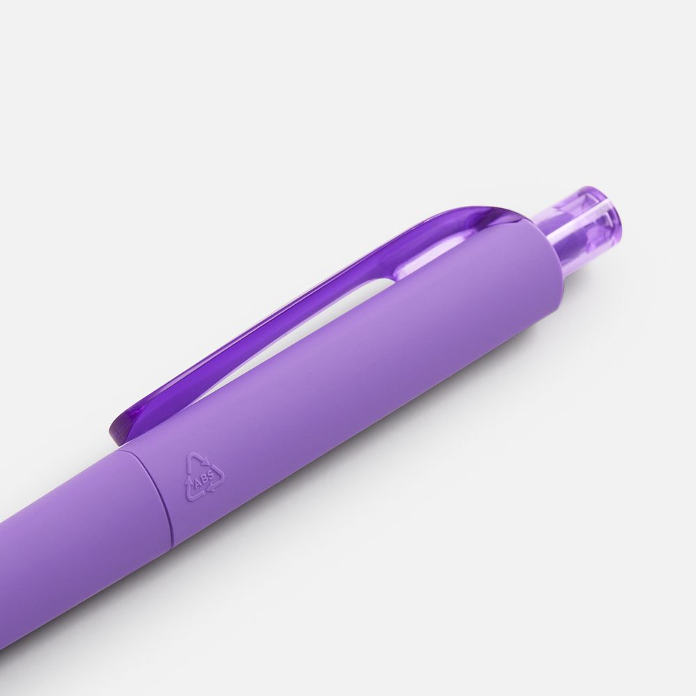 картинка Ручка шариковая Prodir DS8 PRR-T Soft Touch, фиолетовая от магазина Одежда+