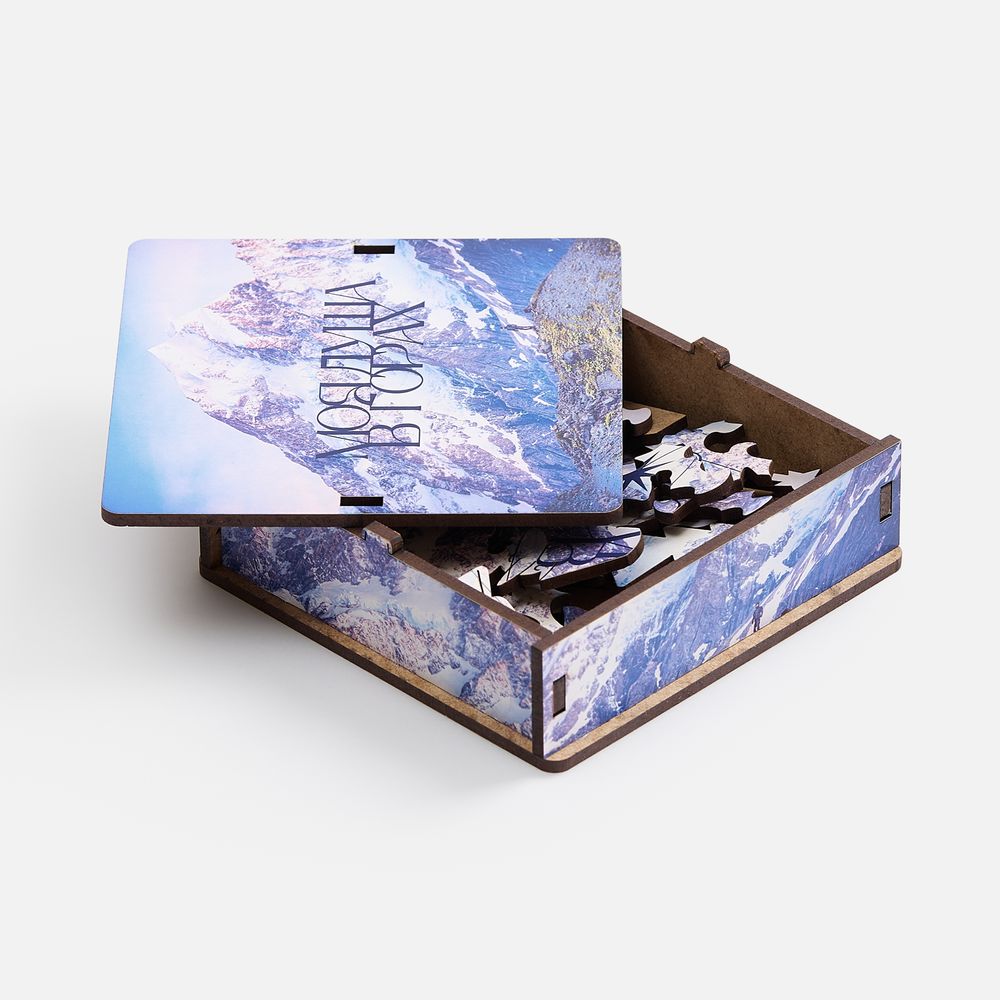картинка Деревянный пазл в шкатулке PuzzleBox на заказ от магазина Одежда+